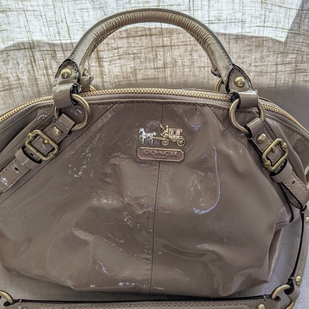Coach Tan Leather Handbag